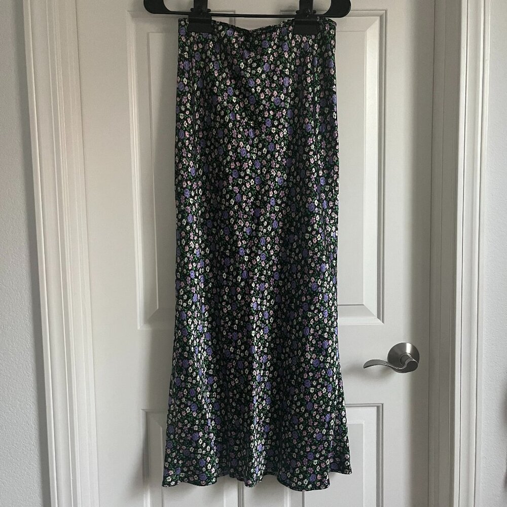 Topshop midi skirt